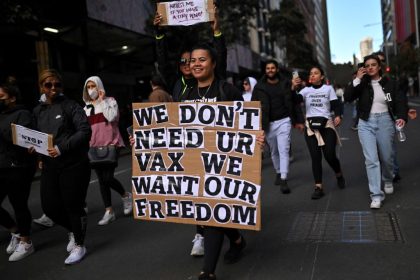 Massenproteste in Australien gegen Corona-Politik der Regierung