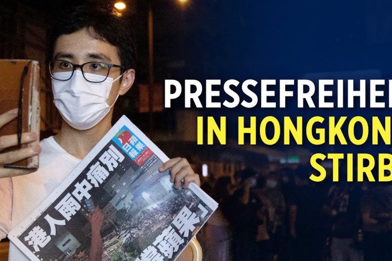 Pressefreiheit in Hongkong: Reporter ohne Grenzen sprechen von besorgniserregender Situation