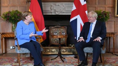 Merkel und Johnson beschwören Neuanfang – Differenzen bleiben