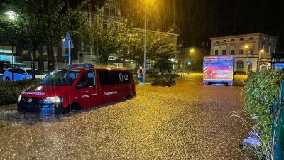 Hagelschlag, Überschwemmungen und Sturzflut – Todesfall in Sachsen
