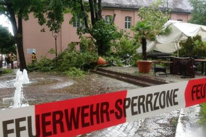 Erneute Unwetter sorgen in Teilen Deutschlands für Chaos