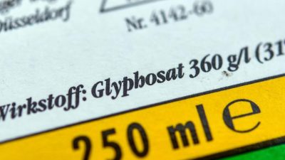 EU-Zulassung von Glyphosat: EU-Lebensmittelbehörde sieht keine wissenschaftlichen Einwände