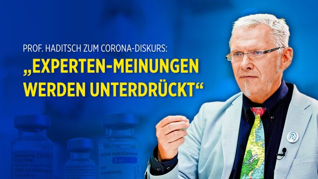 Prof. Haditsch im Exklusiv-Interview: „Die Zukunft von Corona wird politisch entschieden“