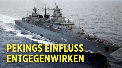 Zur Verteidigung internationaler Ordnung: Deutsches Kriegsschiff „Bayern“ im südchinesischen Meer
