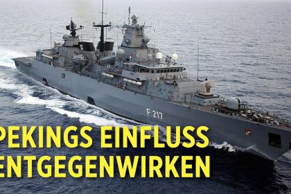 Zur Verteidigung internationaler Ordnung: Deutsches Kriegsschiff „Bayern“ im südchinesischen Meer
