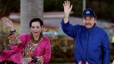 EU verhängt Sanktionen gegen Frau und Sohn von Nicaraguas Präsident Ortega