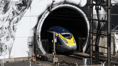 Tunnel überschwemmt: Eurostar streicht mehr als ein Dutzend Züge