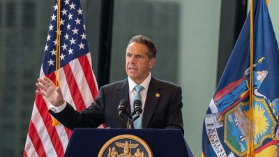 Strafanzeige wegen sexueller Belästigung gegen New Yorks Gouverneur Cuomo