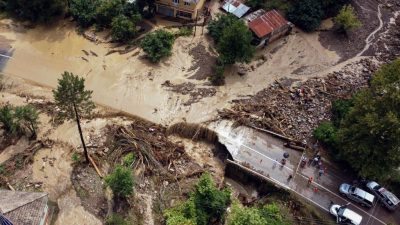 Zahl der Toten bei Überschwemmungen in der Türkei steigt auf mehr als 40