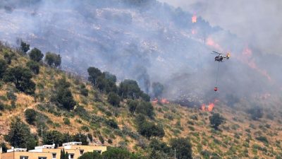 Waldbrände im Mittelmeerraum weitgehend unter Kontrolle