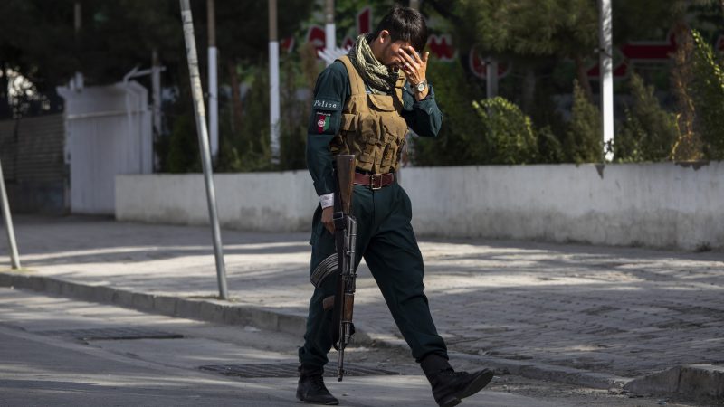 Kabul vor dem Fall an die radikalislamischen Taliban