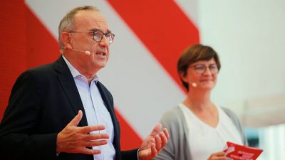 Scholz: Esken und Walter-Borjans sollen Parteivorsitzende bleiben