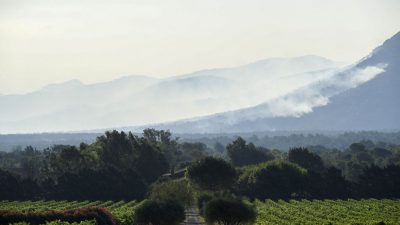 Tausende Menschen in Südfrankreich vor Waldbrand in Sicherheit gebracht