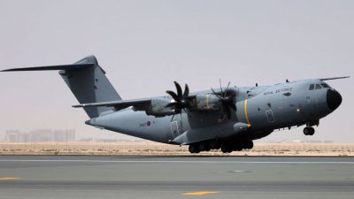 Kabul: Air Force findet „menschliche Überreste“ im Radkasten von C-17