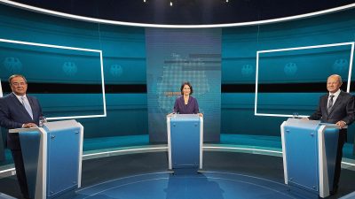 TV-Triell: Bei Corona sind sich die Kanzlerkandidaten einig – in der Steuerfrage nicht