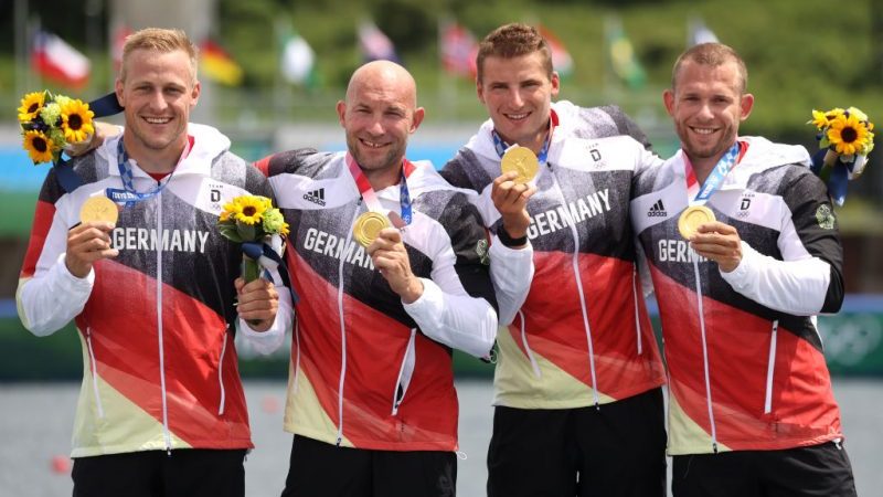 Deutscher Kajak-Vierer holt Olympia-Gold – Springreiter verpassen Medaille
