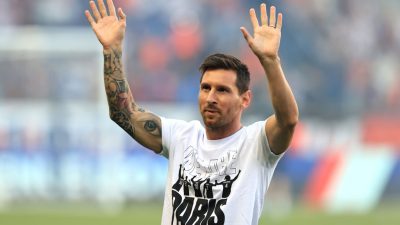 Fußball-Star Messi wurde vor PSG-Sieg gegen Straßburg erneut gefeiert