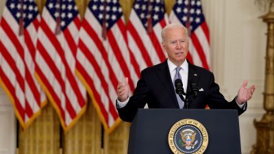 US-Präsident: Chaos nach Truppenabzug aus Afghanistan „unvermeidbar“