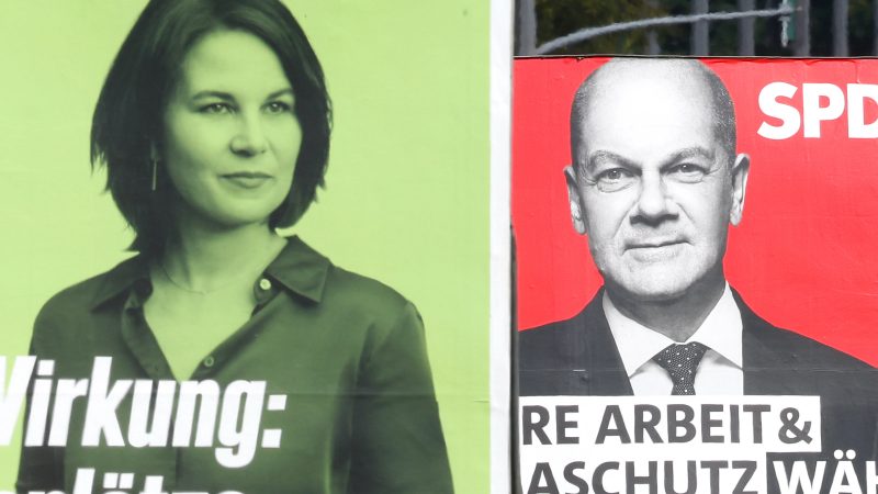 Baerbock geht auf Distanz zur Linkspartei – Scholz hält sich Linksbündnis offen