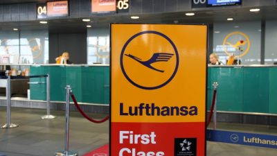 Lufthansa schließt einige Vielflieger-Lounges