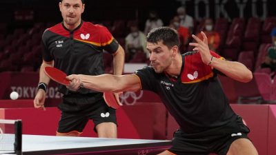 Deutsche Tischtennis-Männer spielen gegen Top-Nation China um Gold