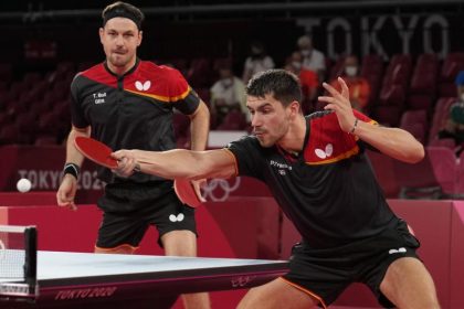 Deutsche Tischtennis-Männer spielen gegen Top-Nation China um Gold