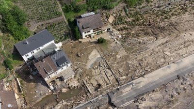 Allianz: Schäden durch Hochwasser etwa 400 Millionen Euro