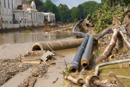 Hochwasser schwemmte 350 Kilogramm Munition frei