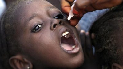 Polio-Ausbruch: Von Impfungen stammender Virus gefunden