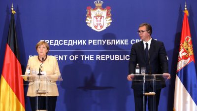 Merkel fordert rasche Fortschritte im EU-Beitrittsprozess des Westbalkan