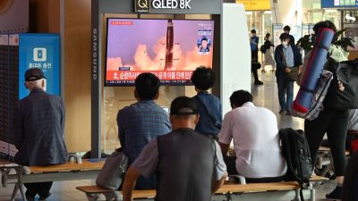 Nord- und Südkorea testen kurz nacheinander ballistische Raketen