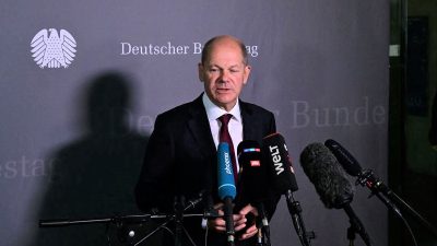 Scholz: Kein Minister kann alle Probleme „mit einem Fingerschnippen lösen“