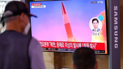 Nordkorea meldet Test von Hyperschall-Rakete