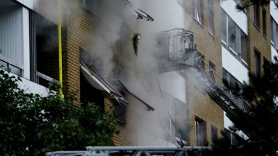 Behörden vermuten kriminelle Ursache hinter schwerer Explosion in Göteborg