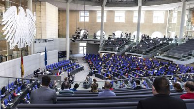 Bundestagsdebatte über die Situation in Deutschland