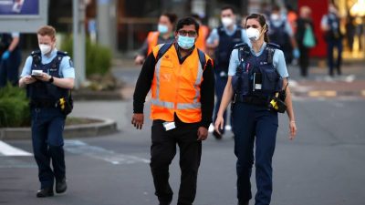 Neuseeland: Islamistischer Angreifer attackiert Menschen in Supermarkt