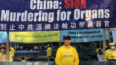 Falun-Gong-Praktizierende fordern ein Ende der Verfolgung durch die KP Chinas