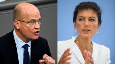 „Keine sinnvolle Klimapolitik“: Brinkhaus und Wagenknecht streiten im „Welt“-Duell