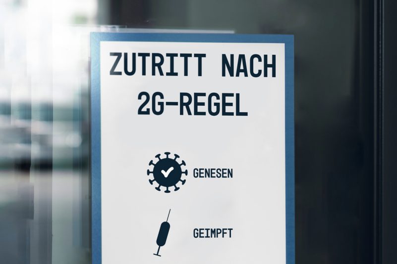 Bundesregierung verschärft Corona-Regeln um 2G-Plus