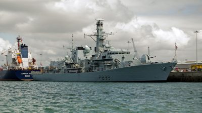 Britisches Kriegsschiff fährt durch umstrittene Wasserstraße vor Taiwan
