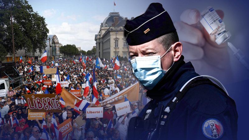 Frankreich: Polizeigewerkschaft beklagt Impfdruck auf Beamte