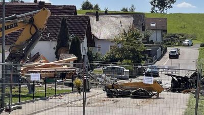 Weiter Rätsel um Hausexplosion in Rohrbach
