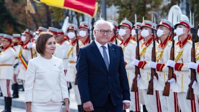 „Vom Kreml orchestrierte Bemühungen“: EU verhängt Sanktionen wegen Destabilisierungsversuch in Moldau