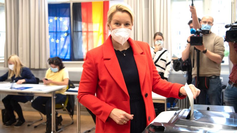 Die Zeichen stehen auf Rot-Rot-Grün – CDU und FDP werfen Giffey Wortbruch vor