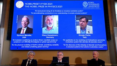 Deutscher Klimaforscher erhält Physik-Nobelpreis