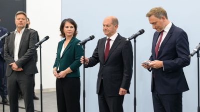 SPD, Grüne und FDP planen für Koalitionsverhandlungen 22 Arbeitsgruppen