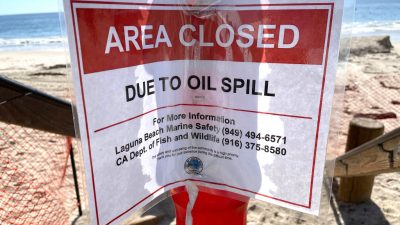 Ölpipeline vor Kaliforniens Küste womöglich durch Anker beschädigt