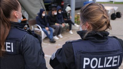 Bundespolizei greift rund 500 Migranten an deutsch-polnischer Grenze auf