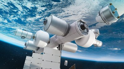Blue Origin plant mit „Orbital Reef“ erstes Gewerbegebiet im Weltraum