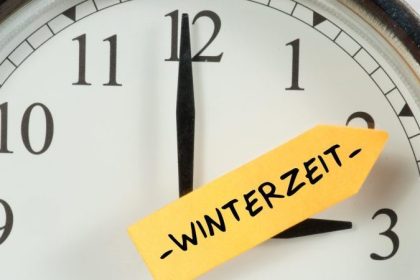 Am Sonntag wird wieder an der Uhr gedreht